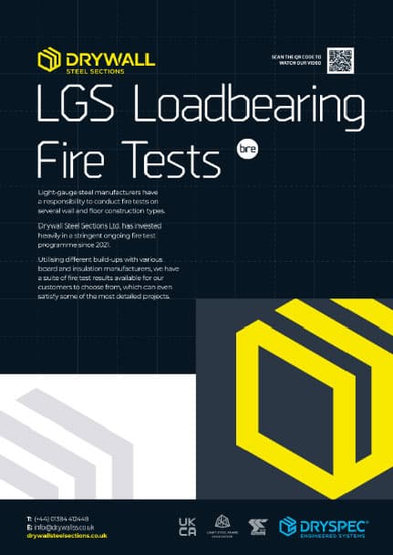LGS Loadbearing Fire Tests