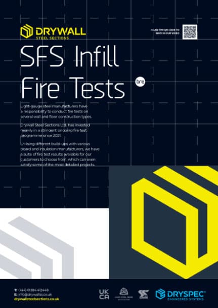 SFS Infill Fire Tests